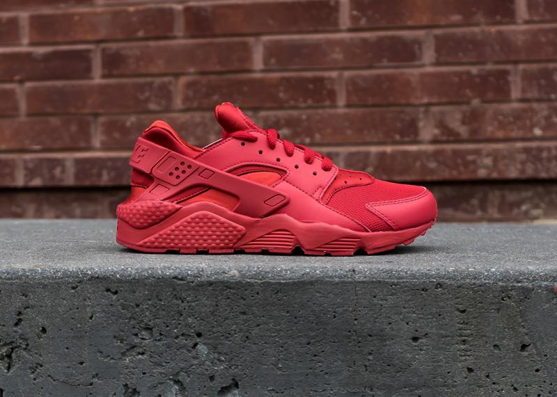 Red nike huarache shoes Clearance