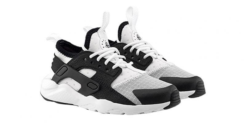 Nike air huarache ultra black and white junior Clearance