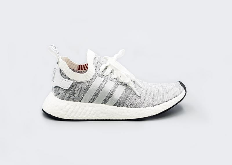 hypothese drie Fruit groente adidas NMD R2 PK - Grey/White - Nohble