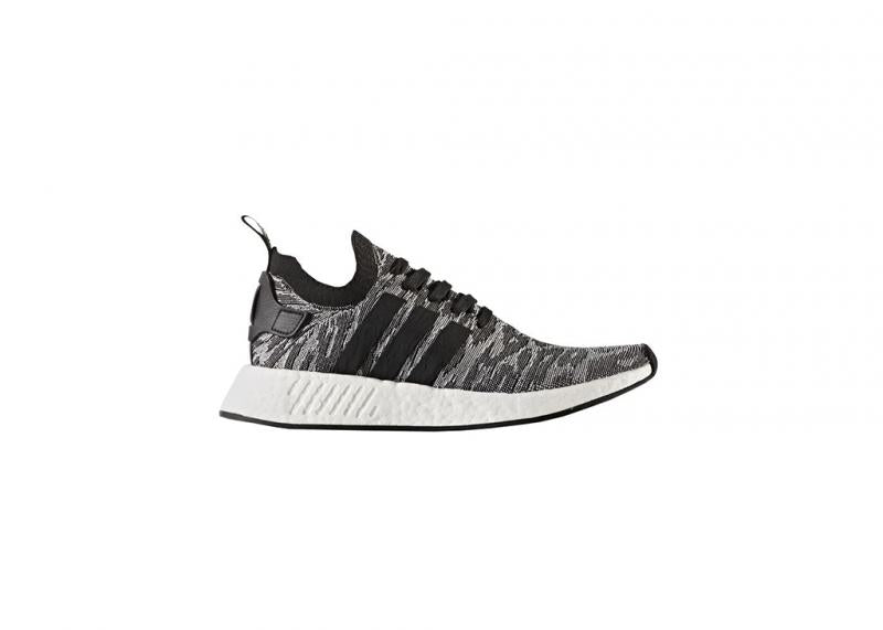adidas NMD R2 PK Black/Grey/White – Nohble - Main Image