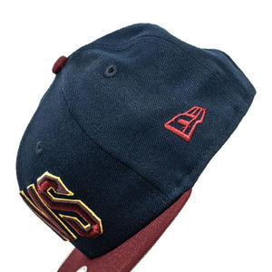 NEW ERA - Accessories - Youth Cleveland Caveliers 2Tone Snapback - Navy/Burgundy