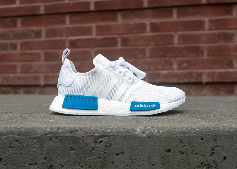 adidas GS NMD R1 White/Black - Main Image