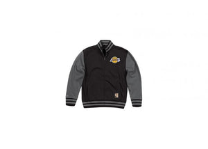 Mitchell & Ness M&N Lightweight Satin Jacket - Los Angeles Lakers Gold