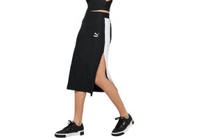 PUMA - Women - Rib Skirt - Black/White
