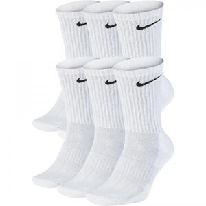 Nike - Accessories  - Everyday Cushion Crew Socks (6pk) - White/Black