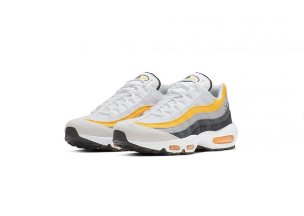 Nike air max 95 white amarillo grey  and  black Clearance