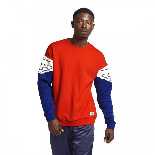 Jordan Men Wings Classic Crew Royal Red Nohble