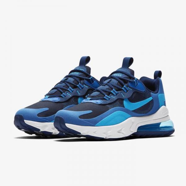 Nike air 270 react blue Clearance