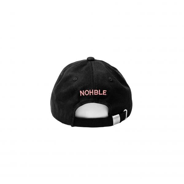 Nohble - Accessories - Nohble Dad Hat - Black/Pink