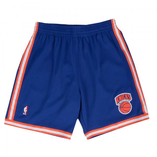 MITCHELL & NESS - Men - Swingman Knicks 91/92 Shorts - Blue/Orange