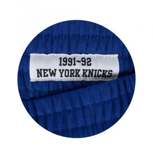 MITCHELL & NESS - Men - Swingman Knicks 91/92 Shorts - Blue/Orange
