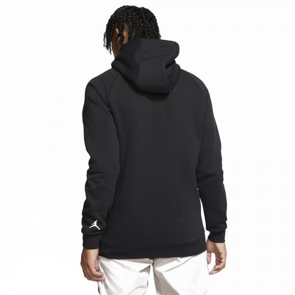 Jordan Men Jumpman Chimney Hoodie Black/White1
