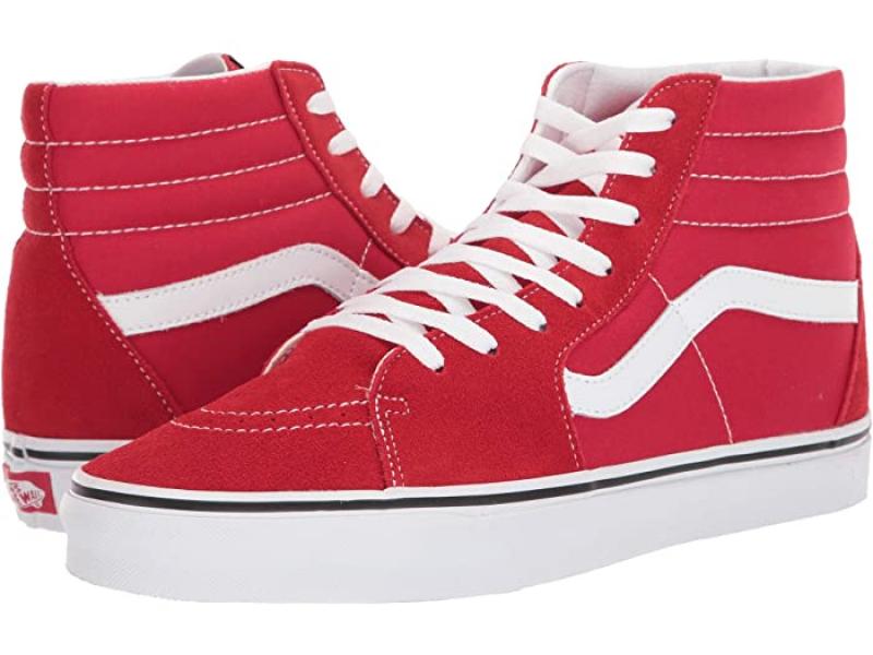 Vans All Red High Tops Jual Sepatu Sneakers Unisex Vans Sk8 HI