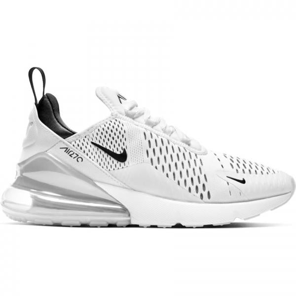 Nike air max 270 white white black womens Clearance