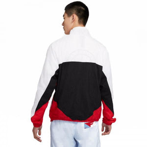 Nike - Men - Flight Jacket - Black/White/University Red