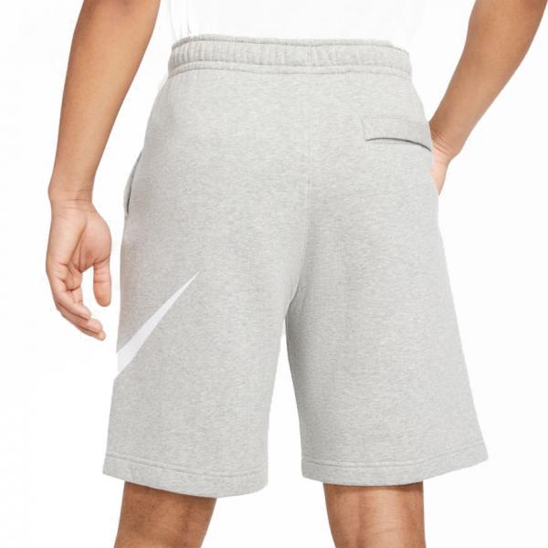 Nike - Men - Club Sweat Short - Dk Grey Heather/White