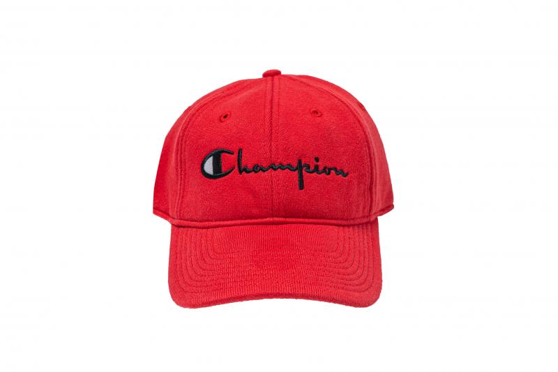 CHAMPION Men Dad Hat Scarlet Red