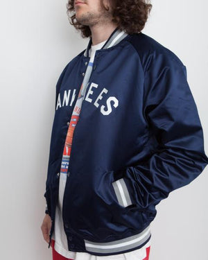 MITCHELL & NESS - Men - New York Yankees Satin Jacket - Black