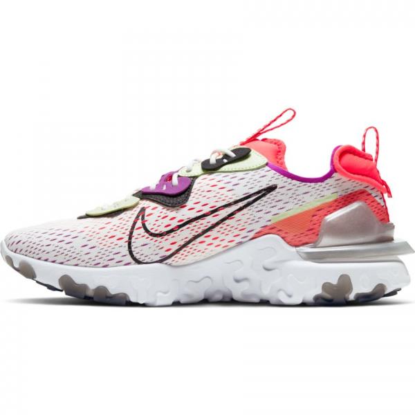 Nike Men React Vision Summit White/Black/Barely Volt