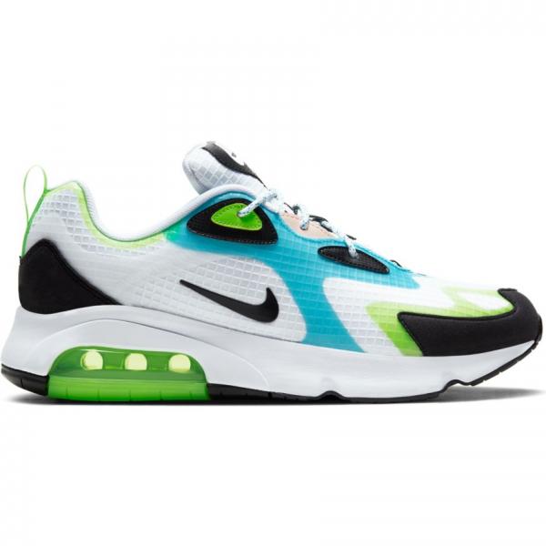 Nike - Men - Air Max 200 SE - White/Black/Electric Green/Oracle Aqua
