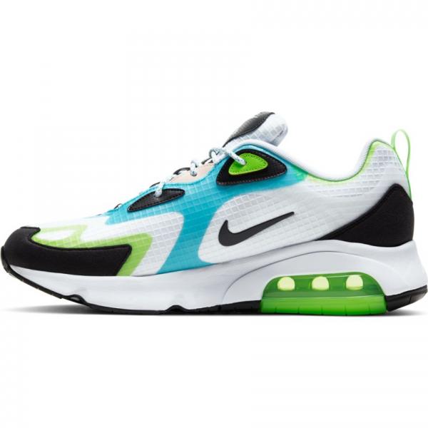 Nike - Men - Air Max 200 SE - White/Black/Electric Green/Oracle Aqua