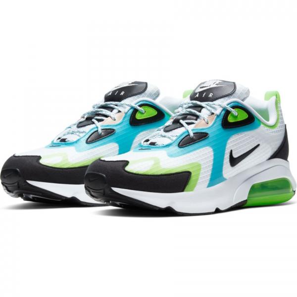 Nike - Men - Air Max 200 SE - White/Black/Electric Green/Oracle Aqua