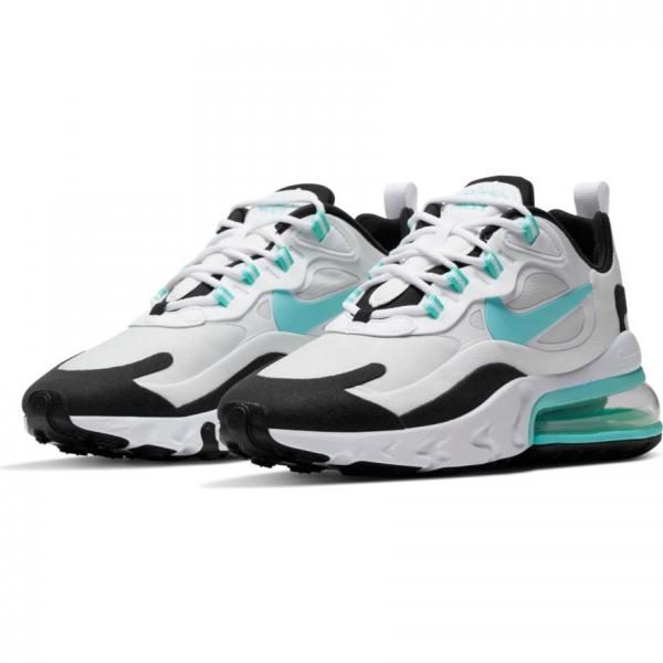 Nike air max 270 react white light blue aurora green Clearance