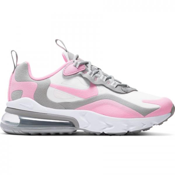 Nike air max 270 react pink and grey sneakers Clearance