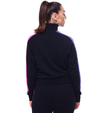PUMA - Women - Track Jacket - Nohble T7 - Black/Pink/Purple