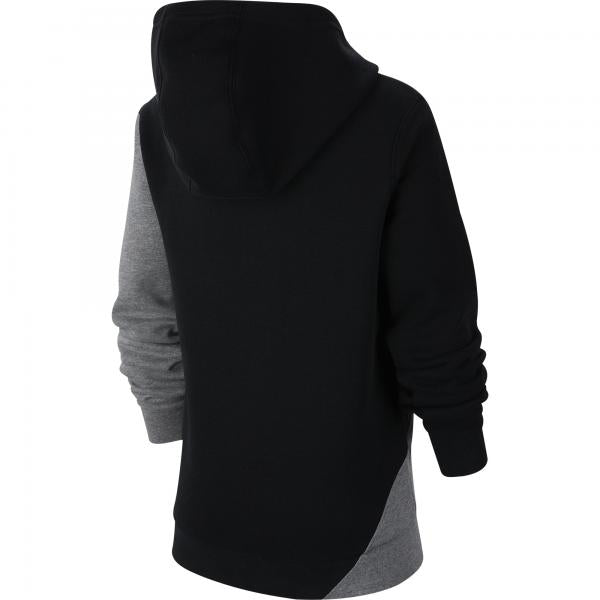 Nike - Boy - Amplify Pullover Hoodie - Black/Carbon Heather/White