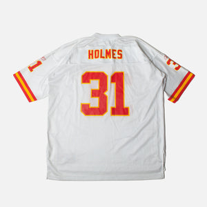 Vintage - Men - Reebok Kansas City Chiefs Holmes Replica Jersey White - White/Red