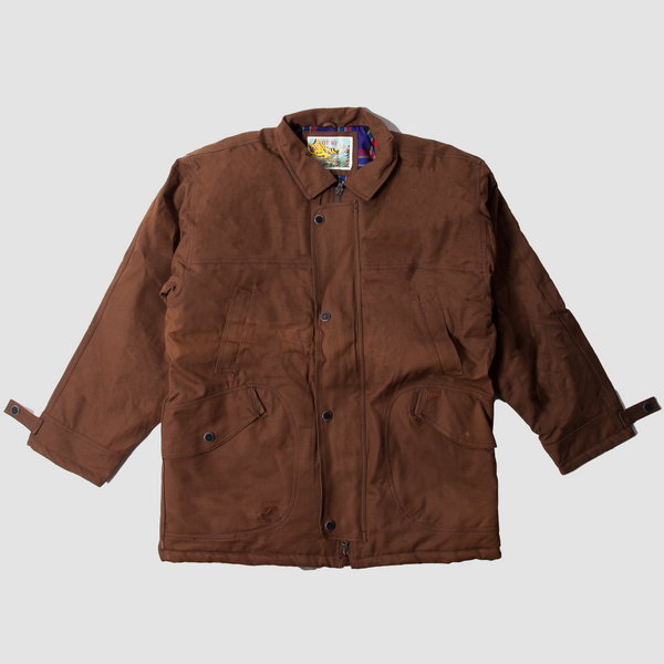 Vintage - Men - Hi-Top Wears Workers Jacket - Brown