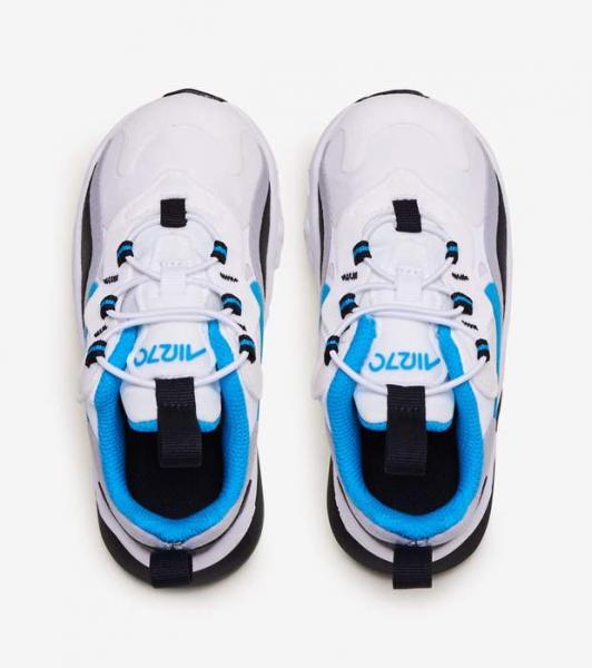 HOT Air Max 270 React Blue And White Nike Boy TD Air Max 270
