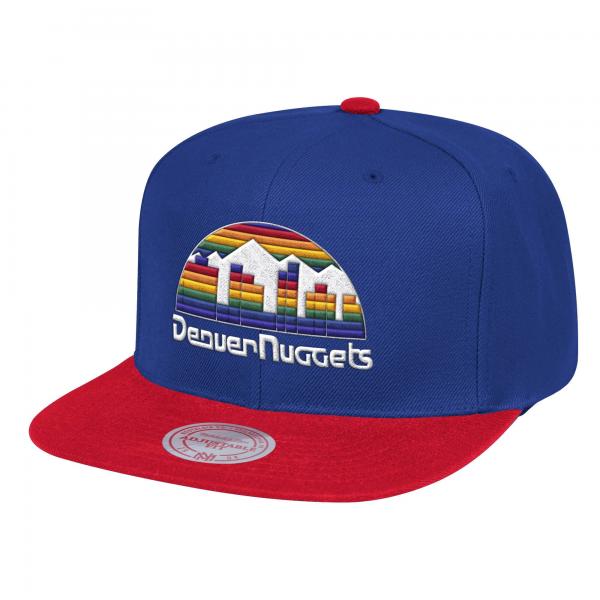 Mitchell & Ness Houston Rockets Wool 2 Tone Fitted Cap in Blue for Men