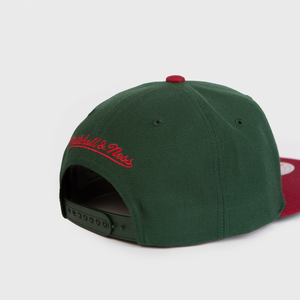 MITCHELL & NESS - Men - Seattle Supersonics Wool 2 Tone Snapback HWC -  Green/Red