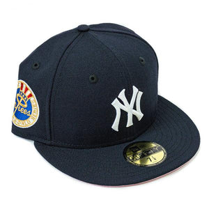NEW ERA - Accessories - NY Yankees 1962 WS Pink Brim Fitted - Navy/Pink