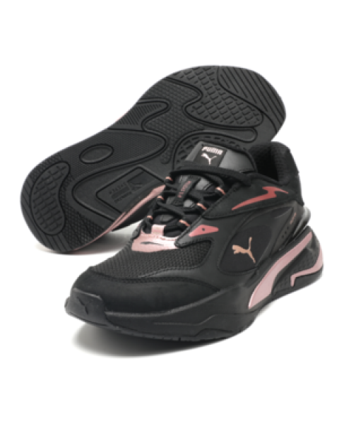 Puma black and rose gold sneakers shop