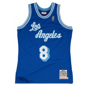Kobe Bryant LA Lakers Blue Authentic Jersey