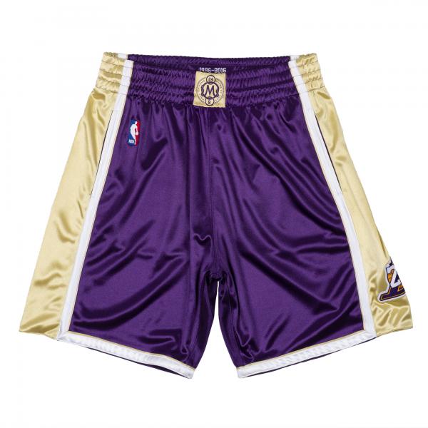  MITCHELL & NESS NBA Authentic Shorts LA Lakers 2001