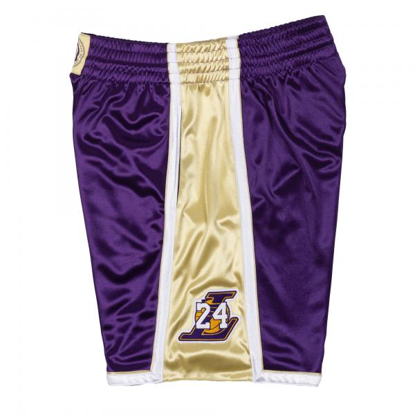 Mitchell & Ness Lakers Basketball Short in Purple for Men