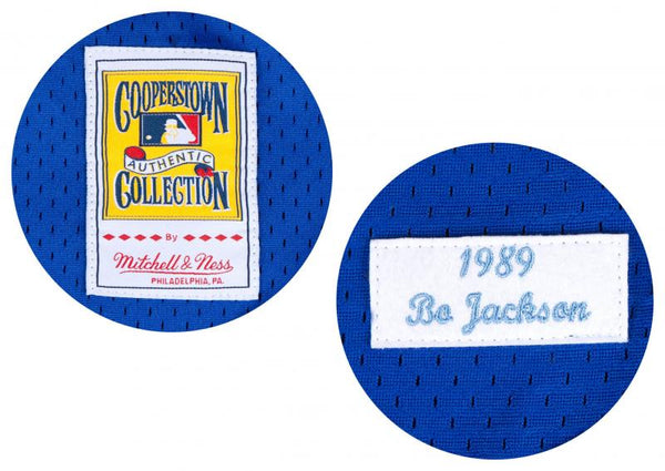 Mitchell & Ness Authentic BP Jersey Kansas City Royals 1989 Bo Jackson