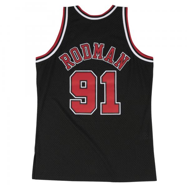 MITCHELL & NESS - Men - Dennis Rodman '97 Chicago Bulls Swingman Jersey - Black