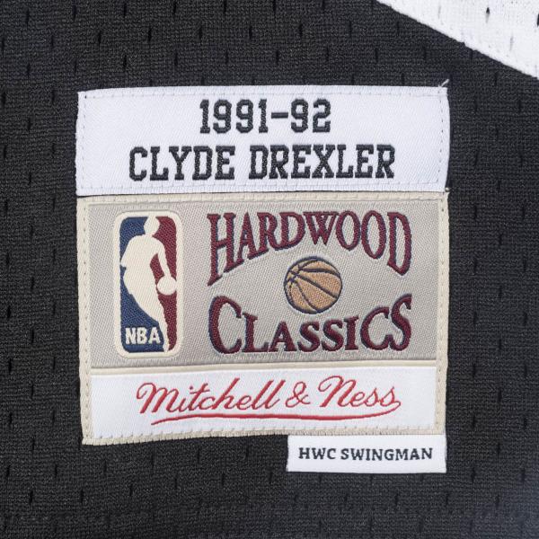 Men's Mitchell & Ness Clyde Drexler Red Portland Trail Blazers
