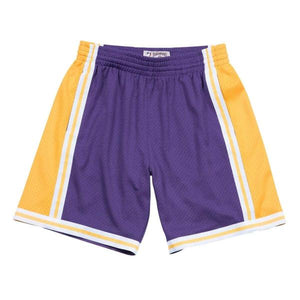 MITCHELL & NESS - Men - Los Angeles Lakers '84 Swingman Shorts - Purple