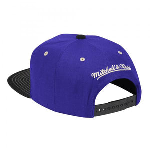 MITCHELL & NESS - Accessories - Toronto Raptors Contrast Stitch Snapback HWC - Purple/Black