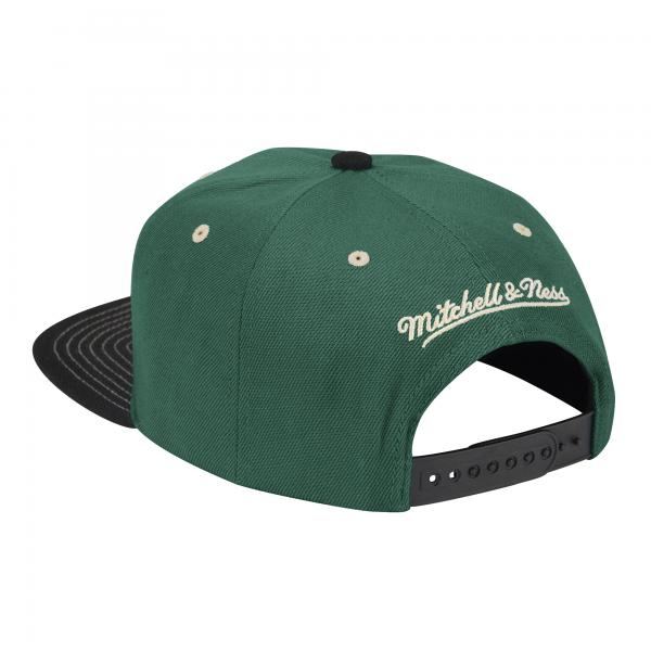 Mitchell & Ness - NBA White Adjustable Cap - Seattle SuperSonics Krookz Pro HWC White/Green Adjustable @ Hatstore