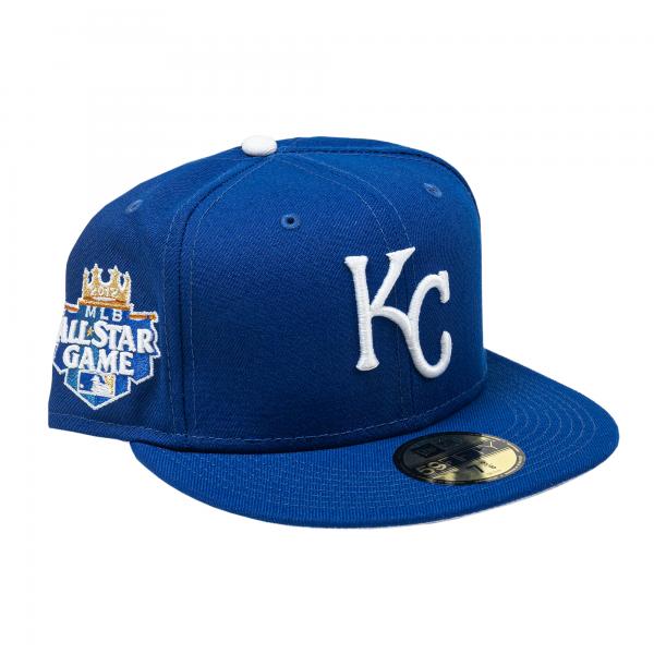New Era, Accessories, 25 Mlb World Series Champions Kansas City Royals  Blue White 59fifty Fitted Hat