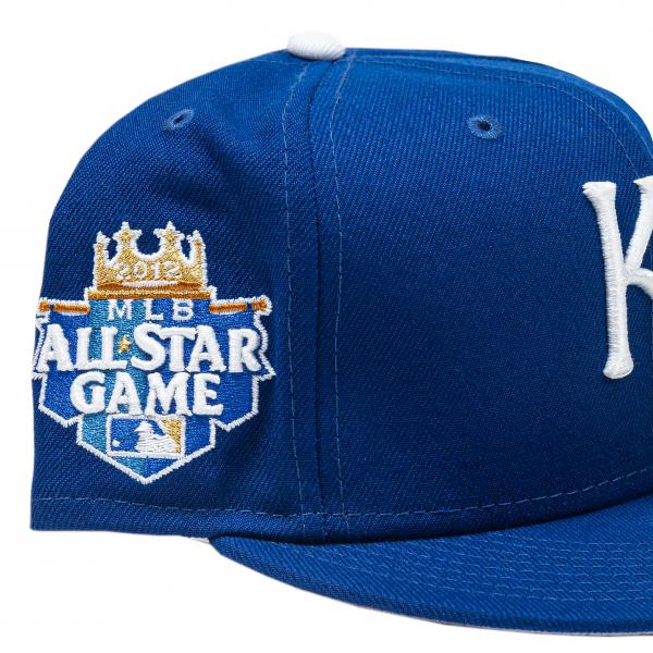 Kansas City Royals Hat Cap 7 1/2 Exclusive New Era Fitted Patch UV