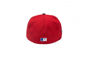 PHILADELPHIA PHILLIES 1993 WORLD SERIES ROYAL PINK BRIM NEW ERA