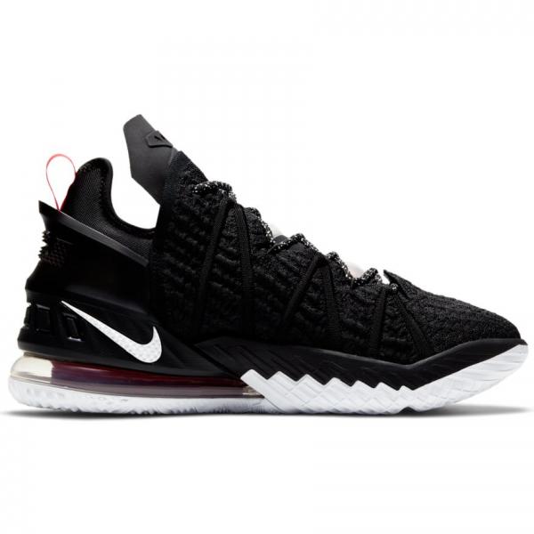 White and black lebron 18 on sale
